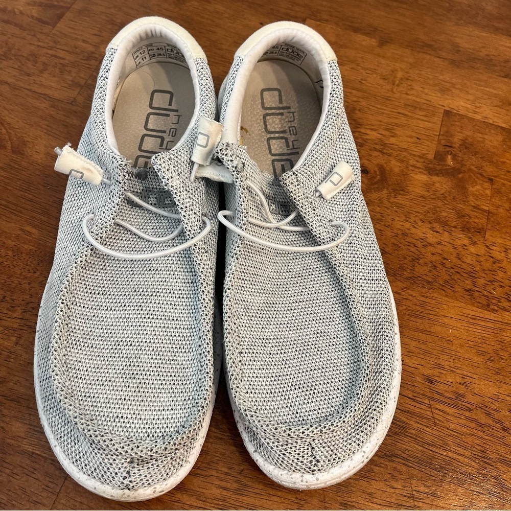 Hey Dude Men's Casual Gray Shoes size 12 - Picture 6 of 12